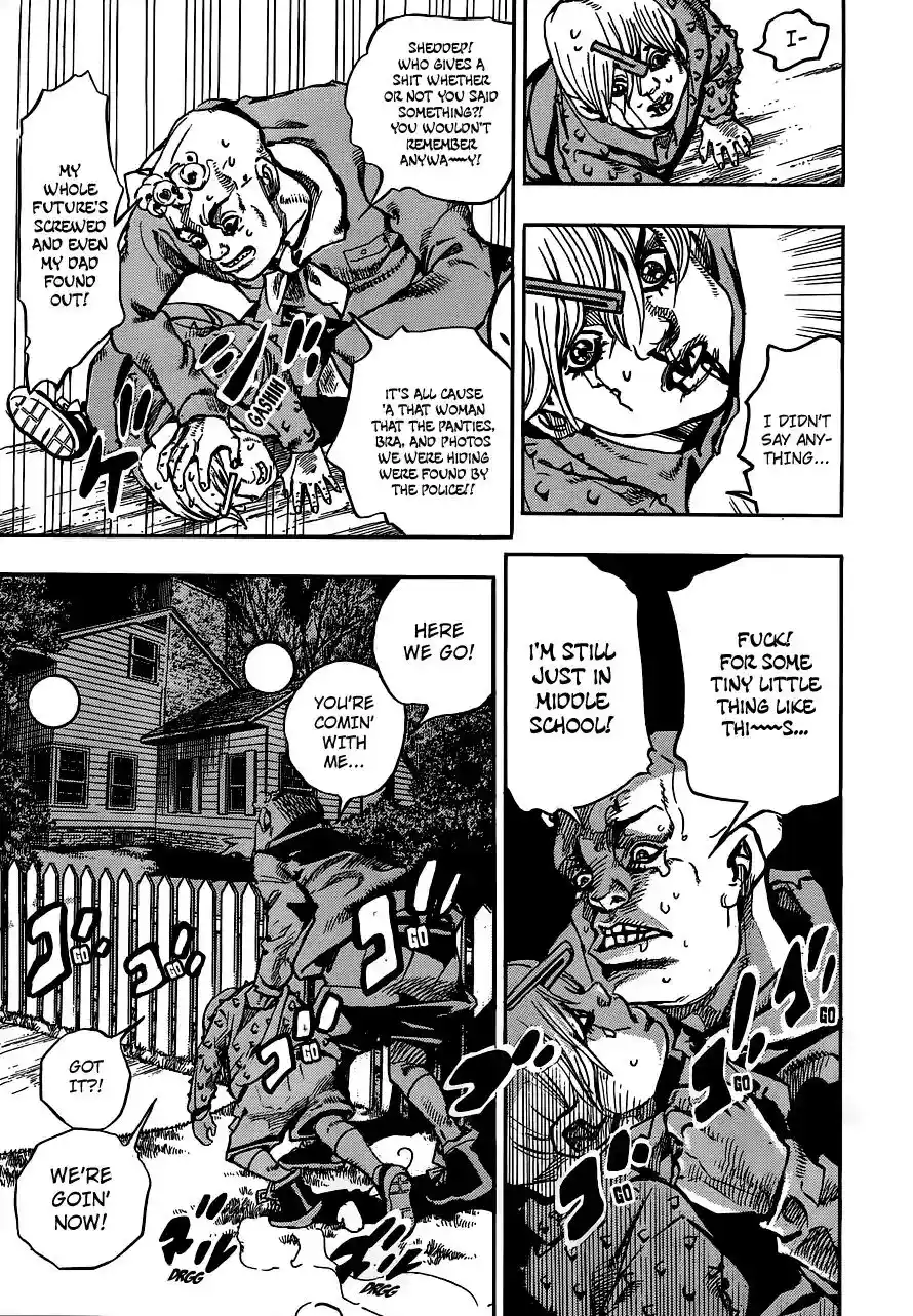 JoJo’s Bizarre Adventure Chapter 911