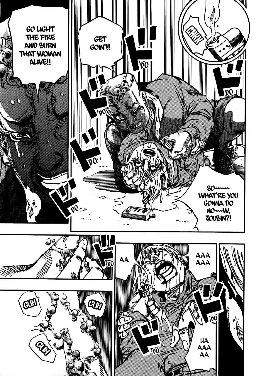 JoJo’s Bizarre Adventure Chapter 911