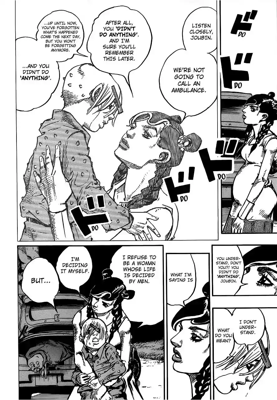 JoJo’s Bizarre Adventure Chapter 911
