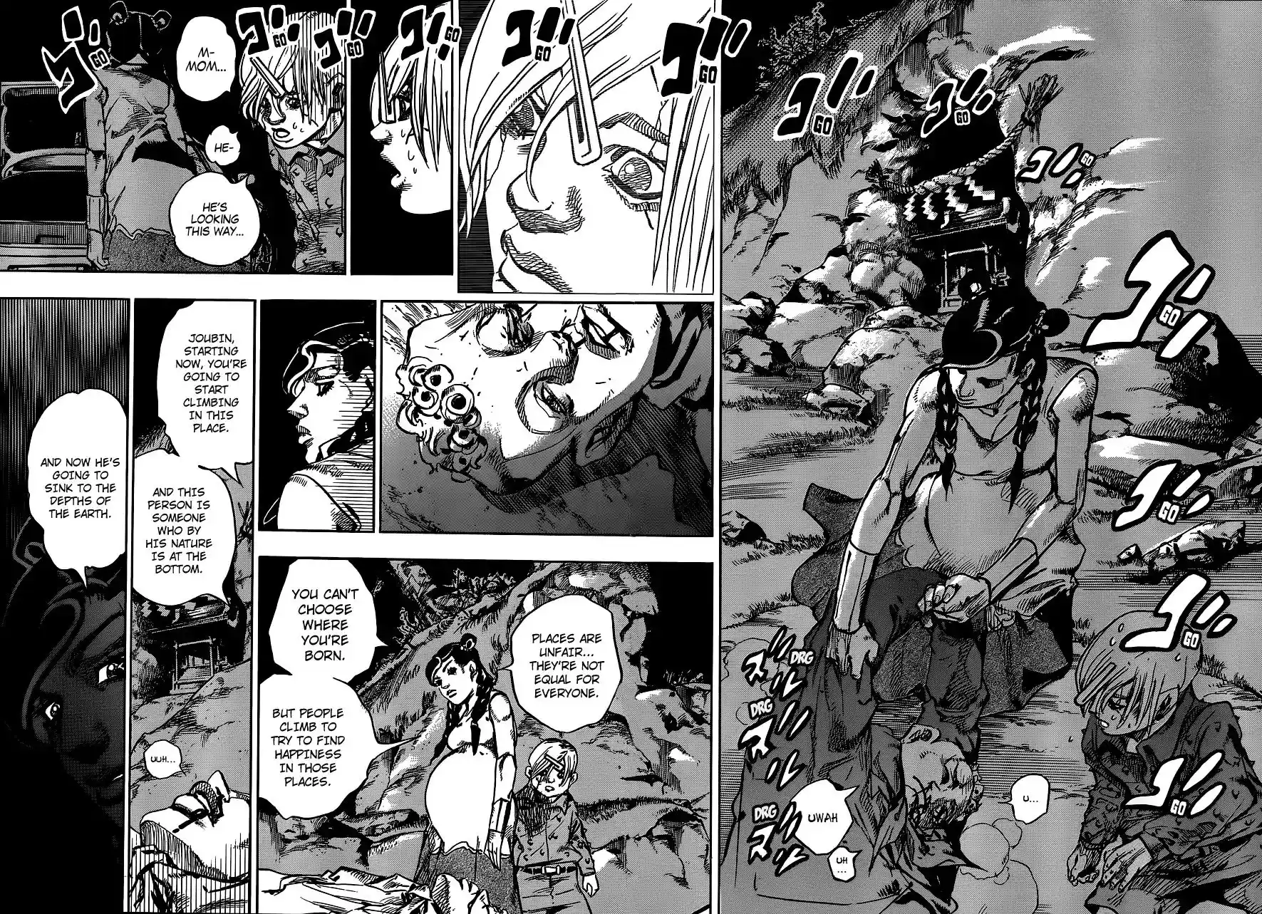 JoJo’s Bizarre Adventure Chapter 911