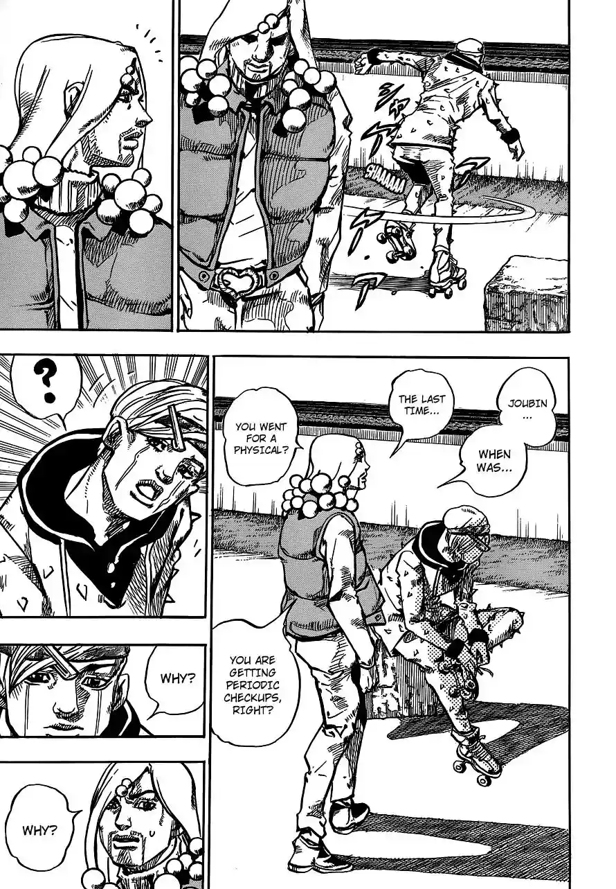 JoJo’s Bizarre Adventure Chapter 911