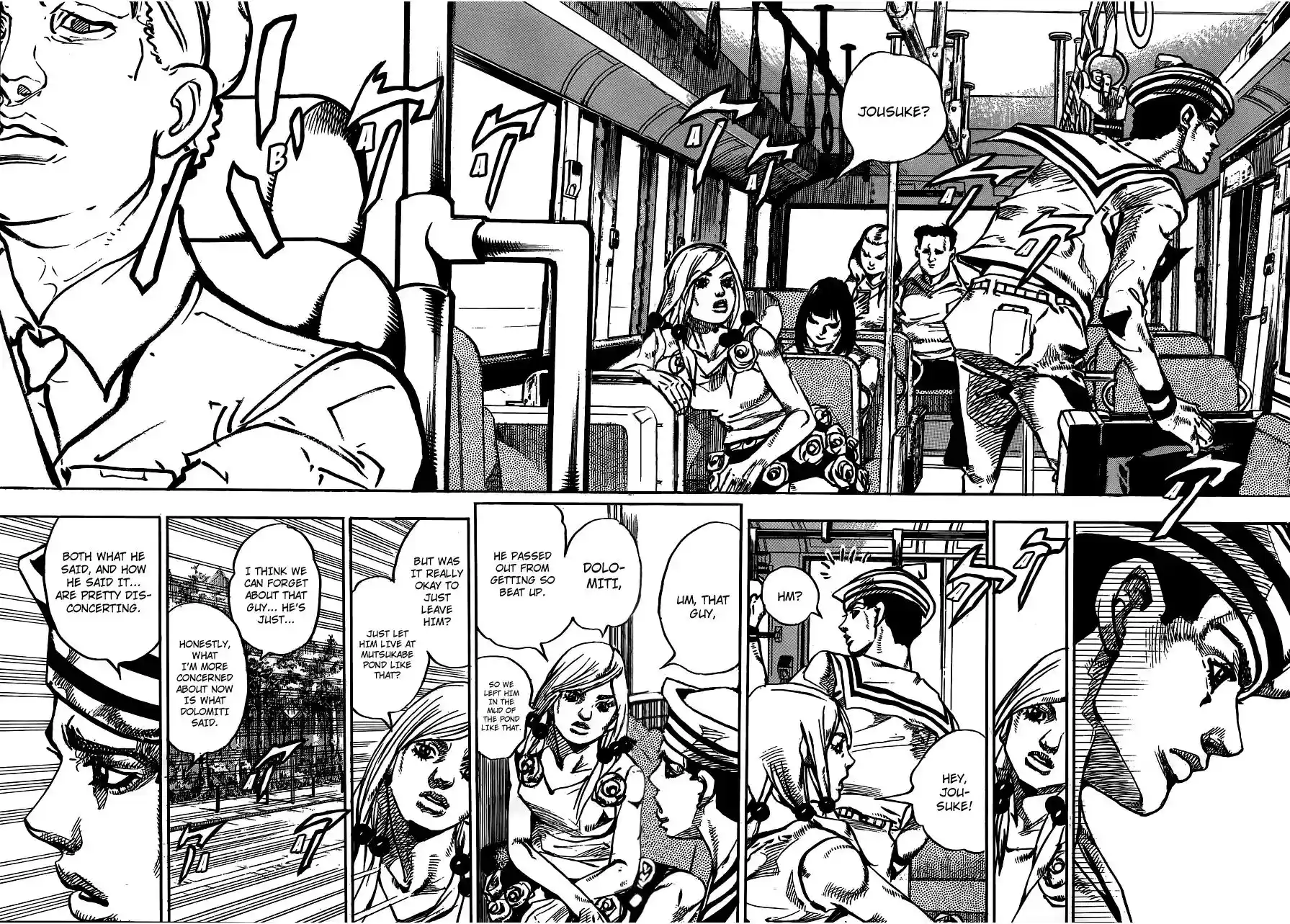 JoJo’s Bizarre Adventure Chapter 911