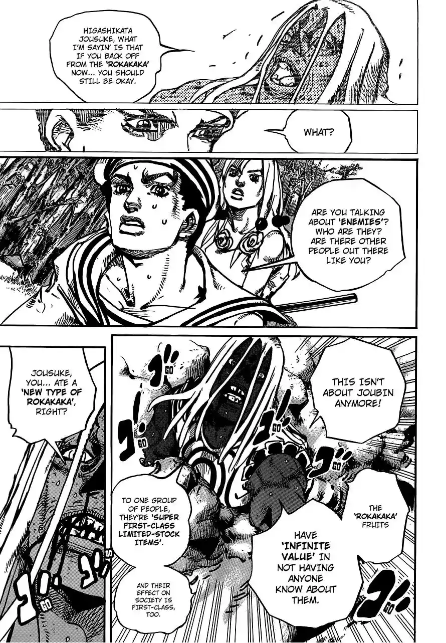 JoJo’s Bizarre Adventure Chapter 911