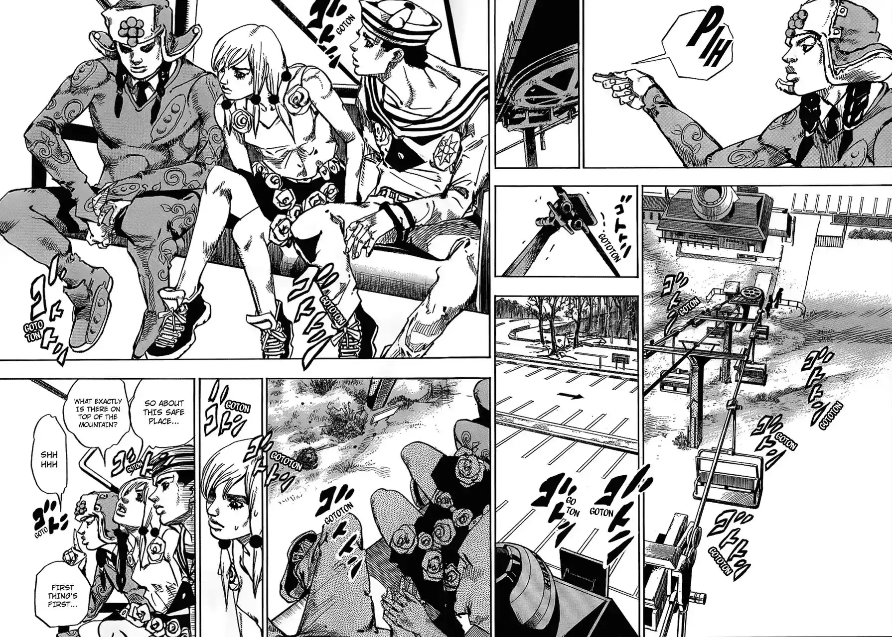 JoJo’s Bizarre Adventure Chapter 912