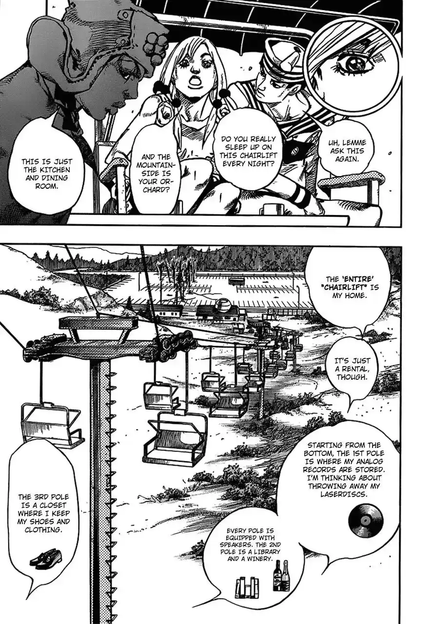 JoJo’s Bizarre Adventure Chapter 913