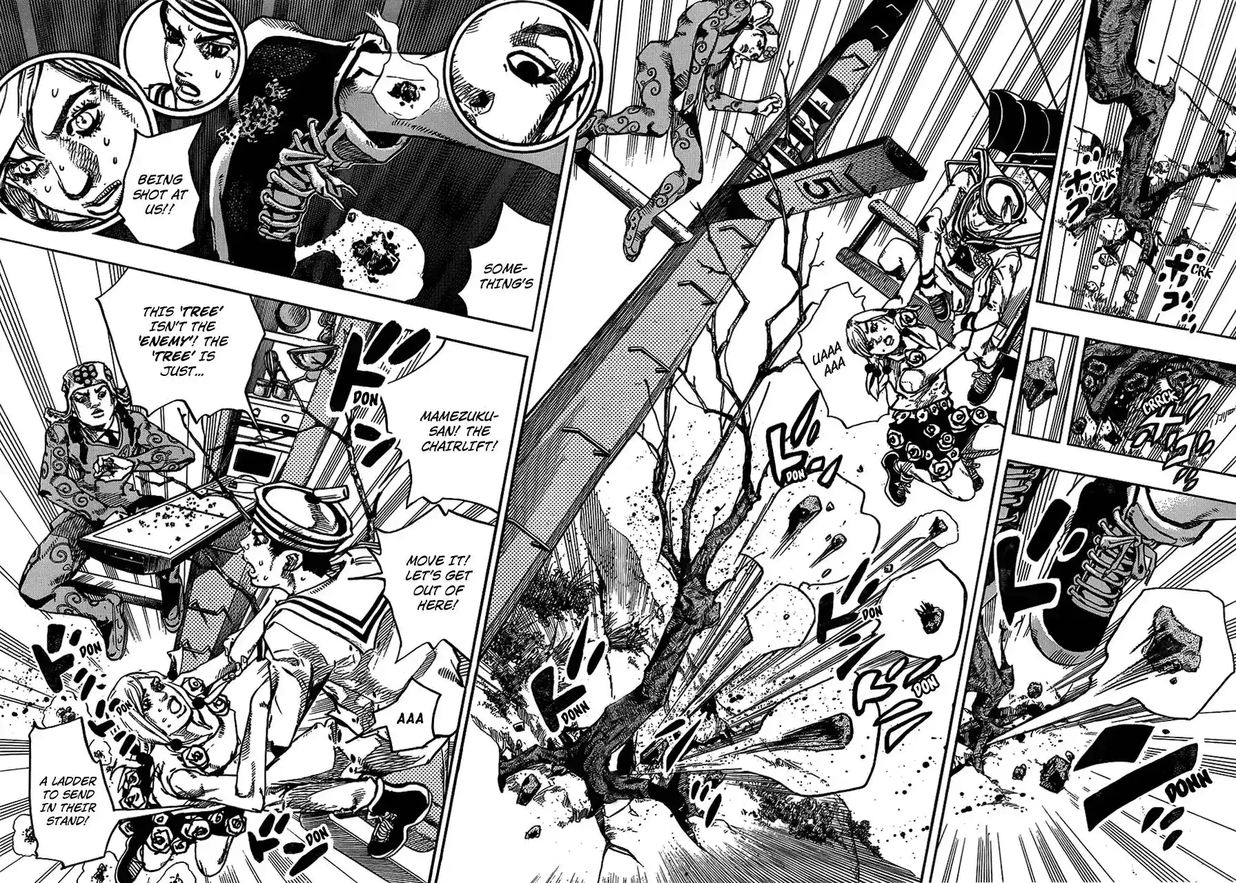 JoJo’s Bizarre Adventure Chapter 913