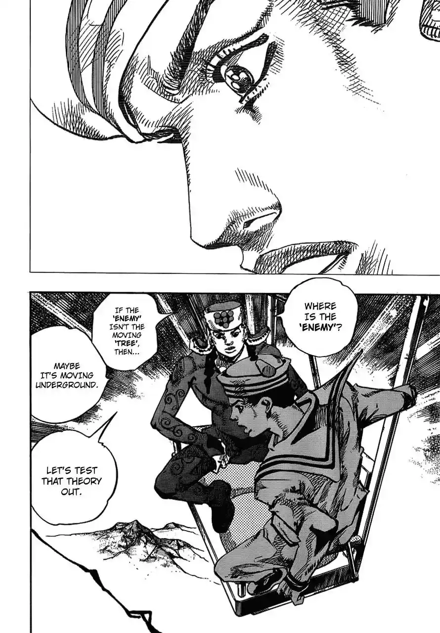 JoJo’s Bizarre Adventure Chapter 913