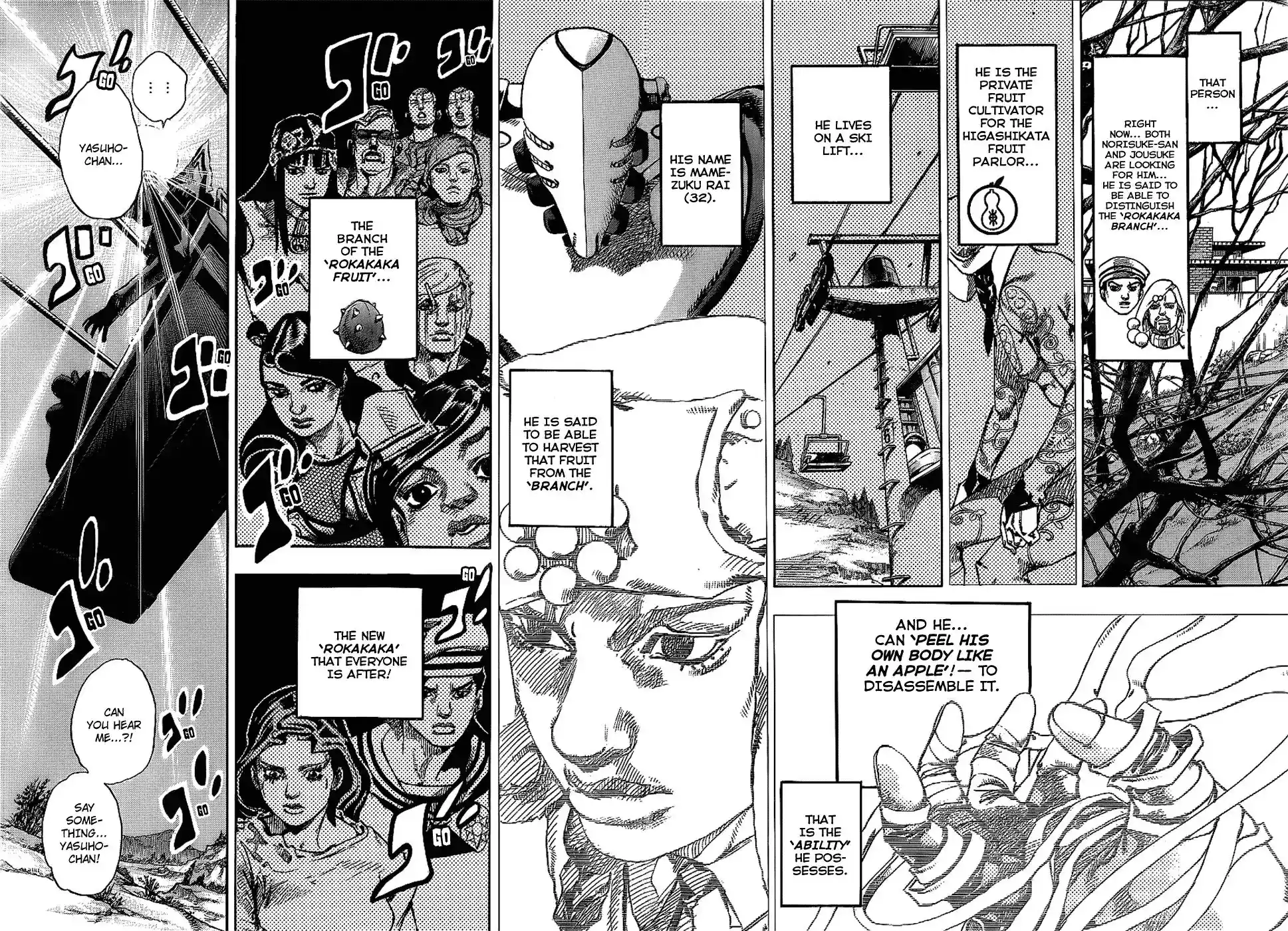 JoJo’s Bizarre Adventure Chapter 914