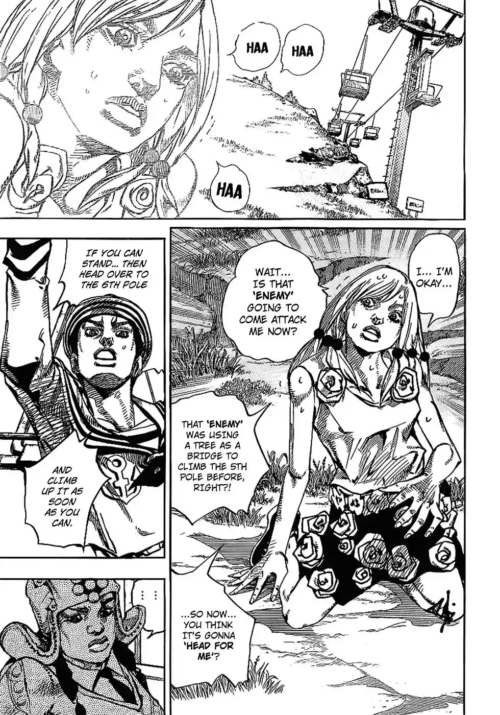 JoJo’s Bizarre Adventure Chapter 914