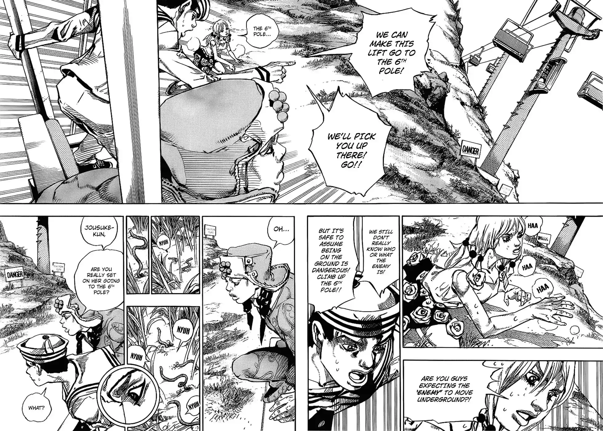 JoJo’s Bizarre Adventure Chapter 914