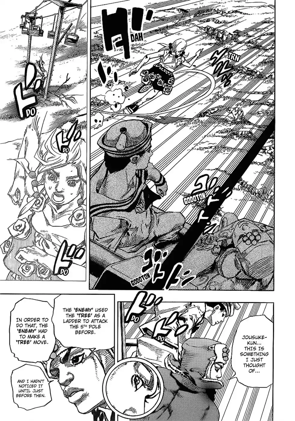 JoJo’s Bizarre Adventure Chapter 914