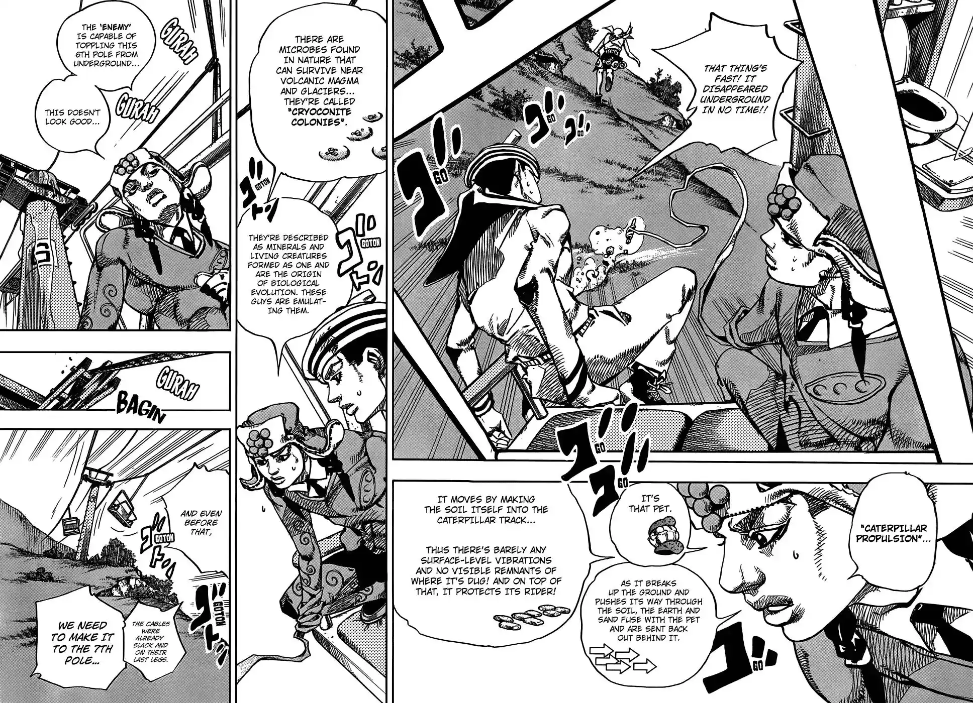 JoJo’s Bizarre Adventure Chapter 915