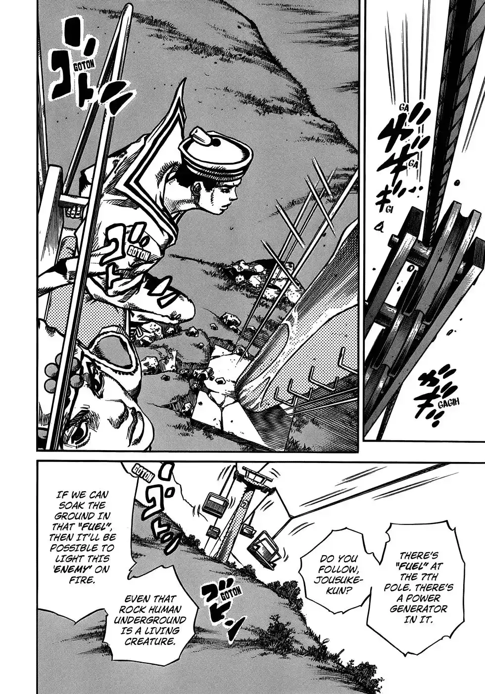 JoJo’s Bizarre Adventure Chapter 915