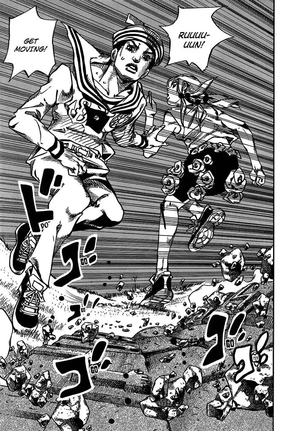 JoJo’s Bizarre Adventure Chapter 915