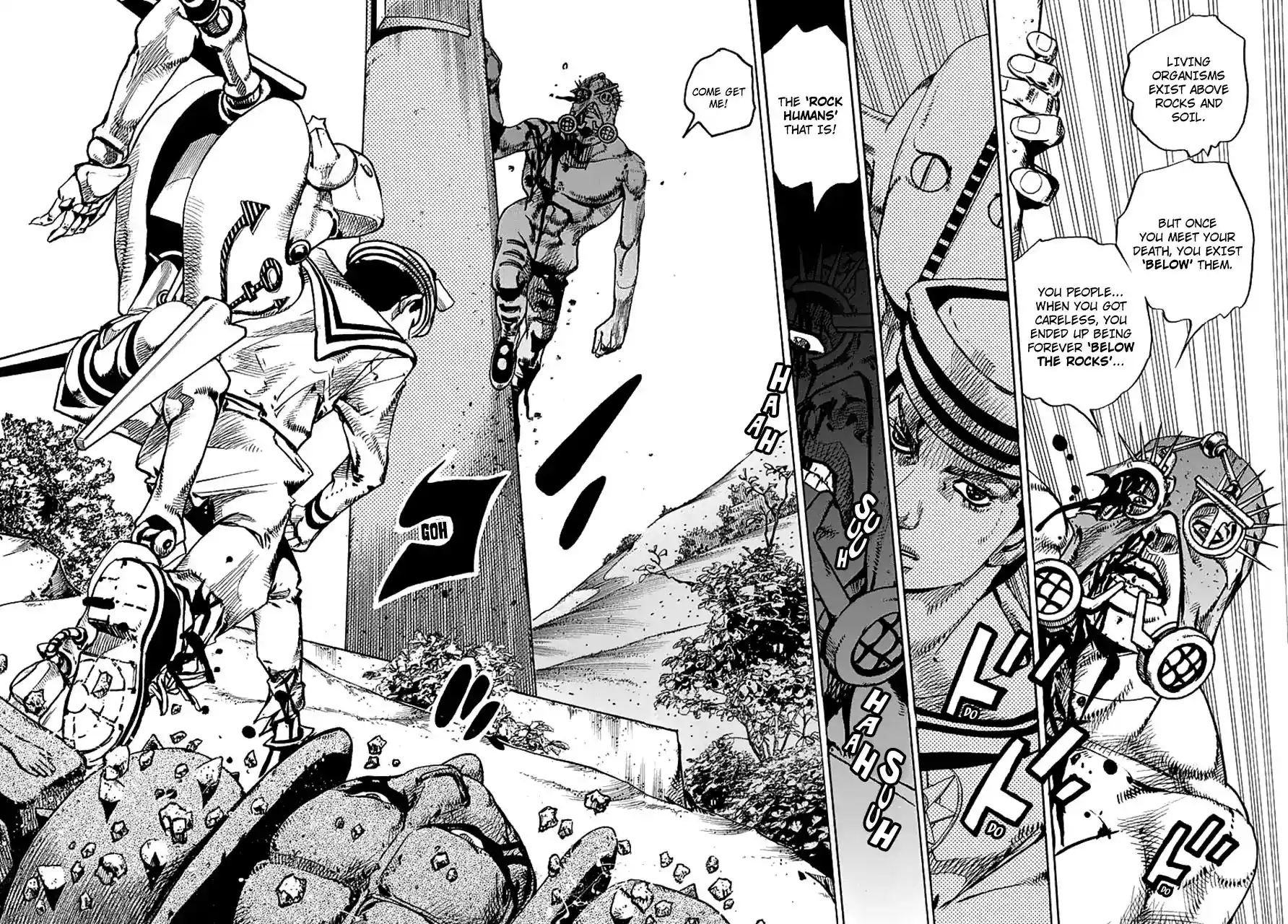 JoJo’s Bizarre Adventure Chapter 916