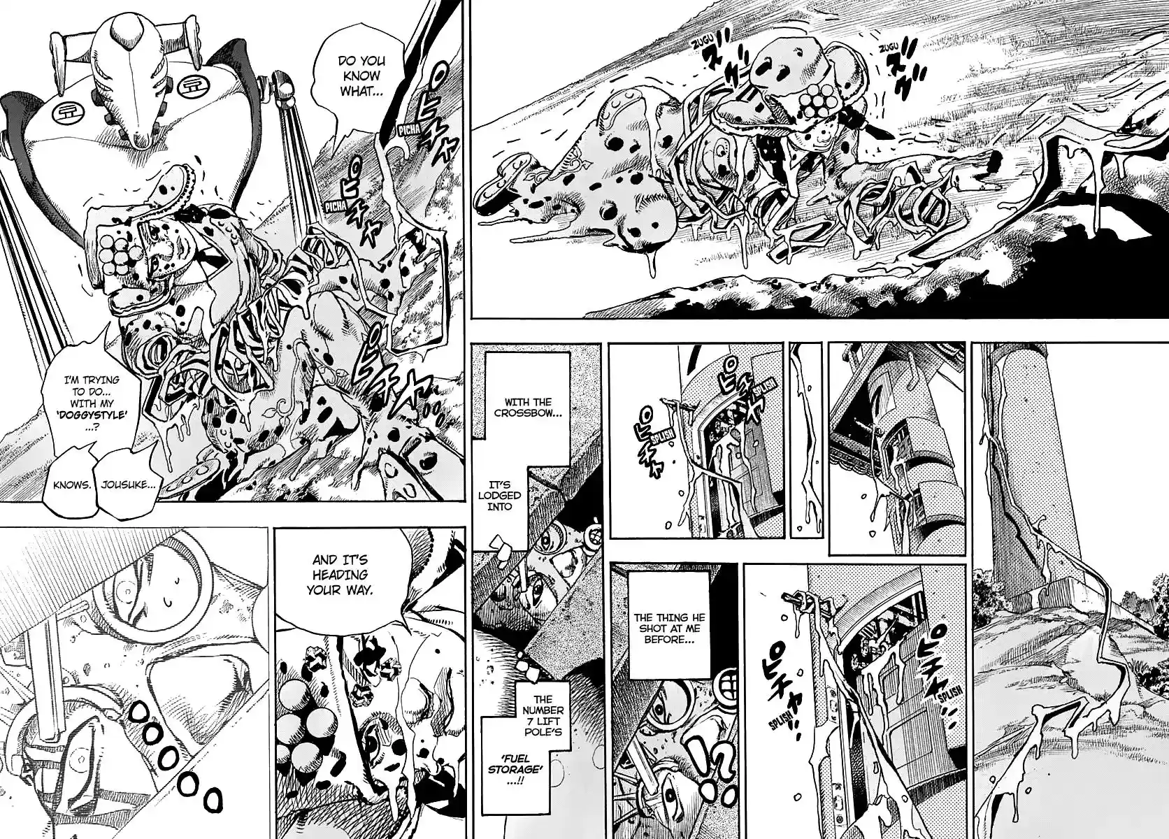 JoJo’s Bizarre Adventure Chapter 917