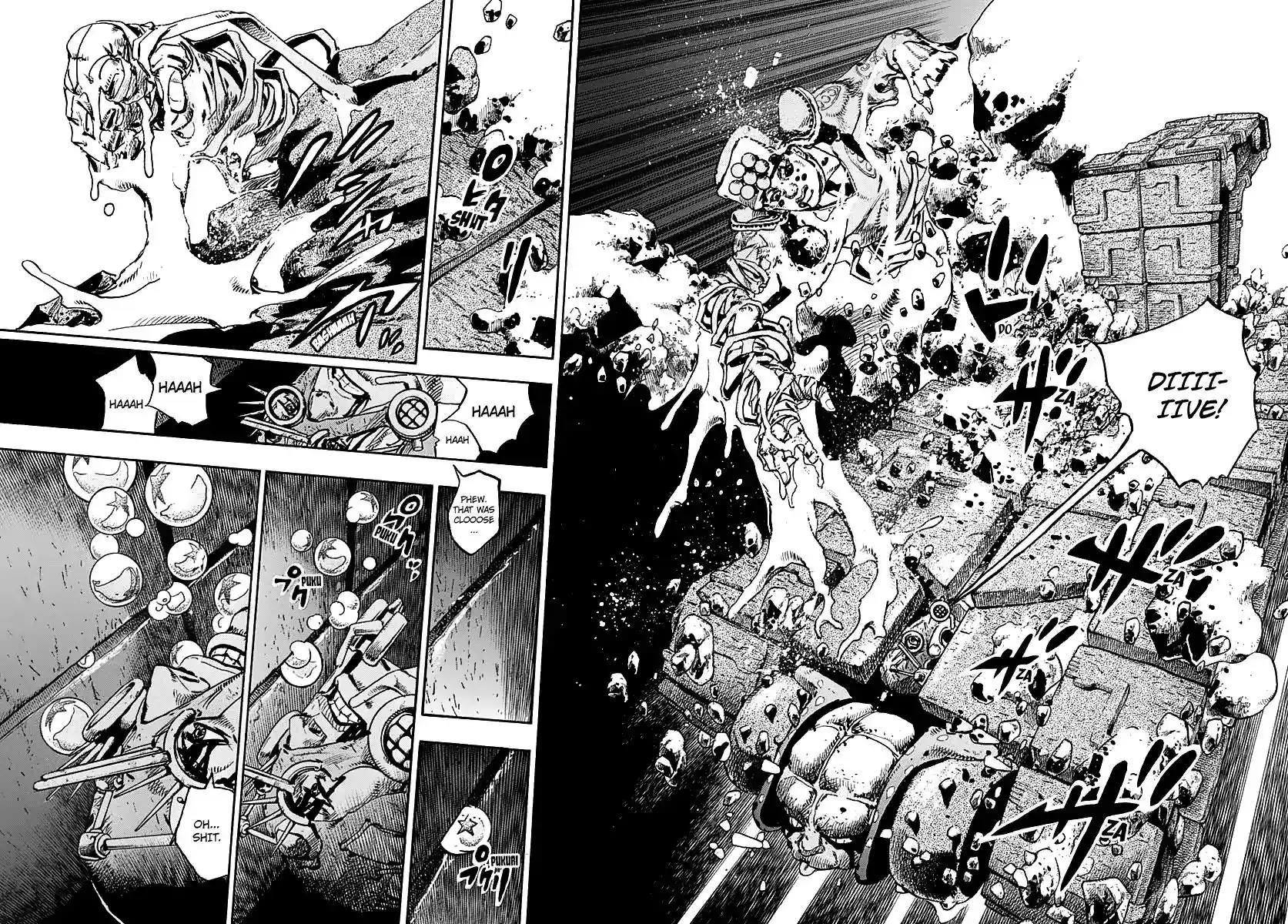 JoJo’s Bizarre Adventure Chapter 917