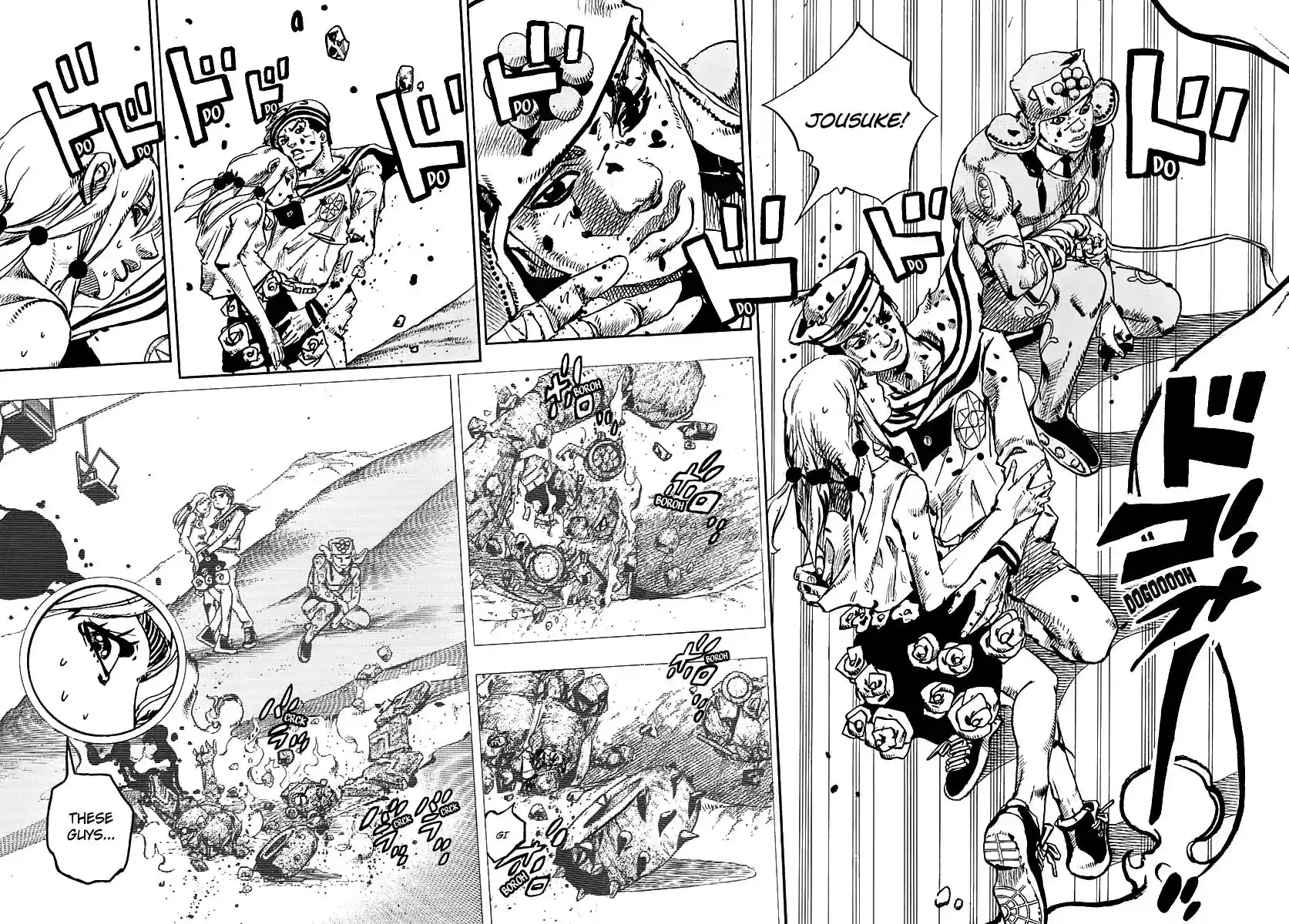 JoJo’s Bizarre Adventure Chapter 917