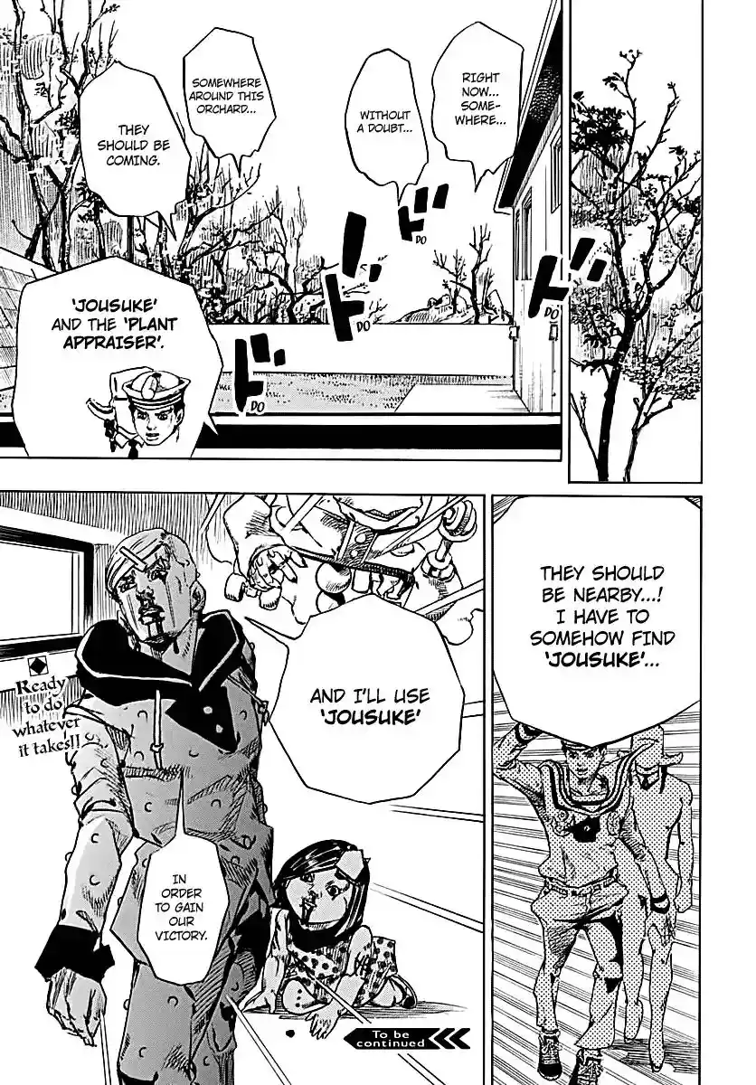 JoJo’s Bizarre Adventure Chapter 920
