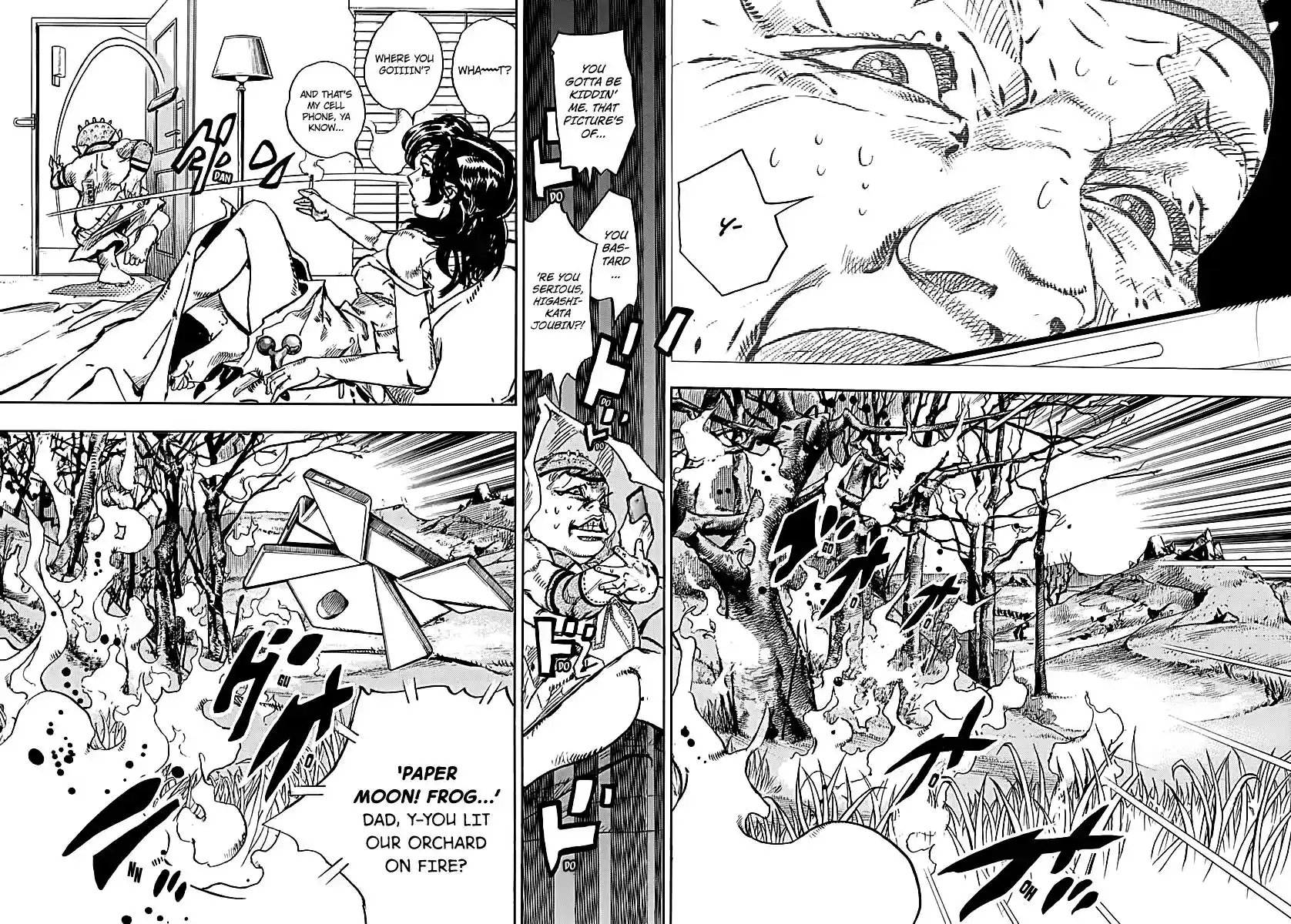 JoJo’s Bizarre Adventure Chapter 921