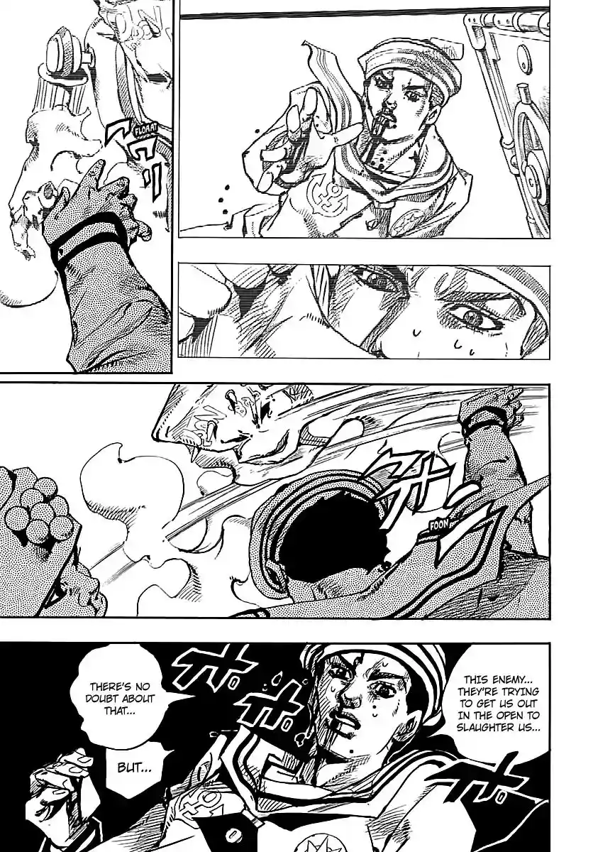 JoJo’s Bizarre Adventure Chapter 921