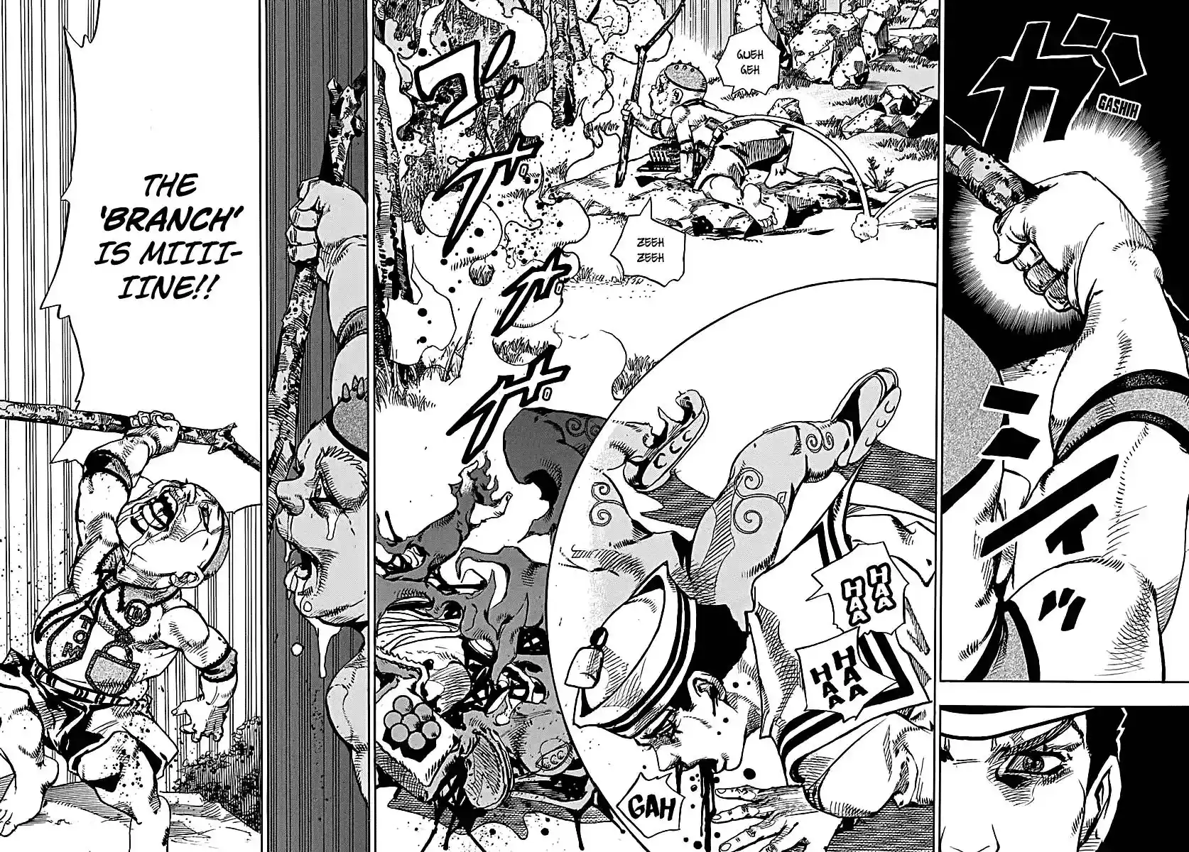 JoJo’s Bizarre Adventure Chapter 922