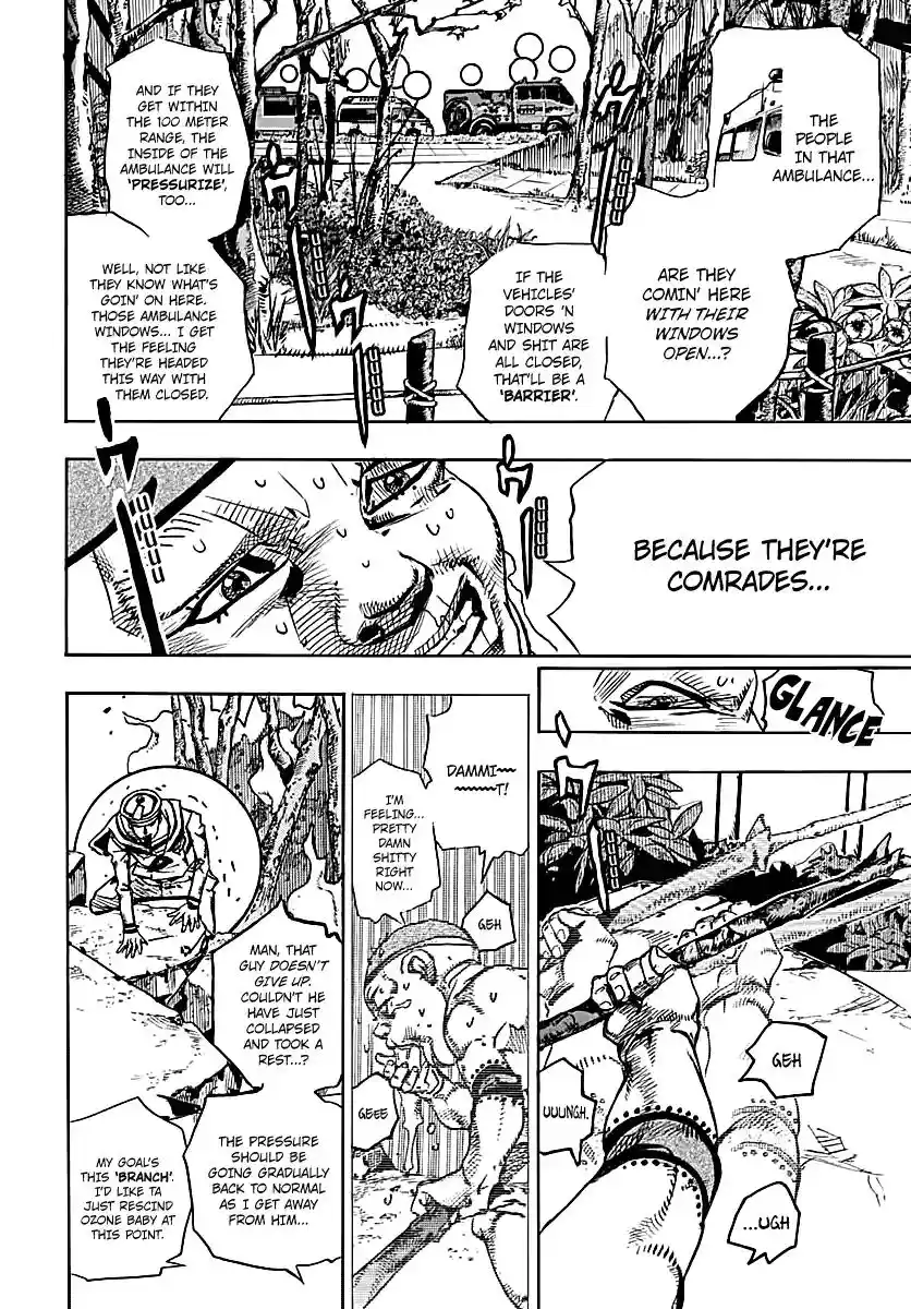 JoJo’s Bizarre Adventure Chapter 922