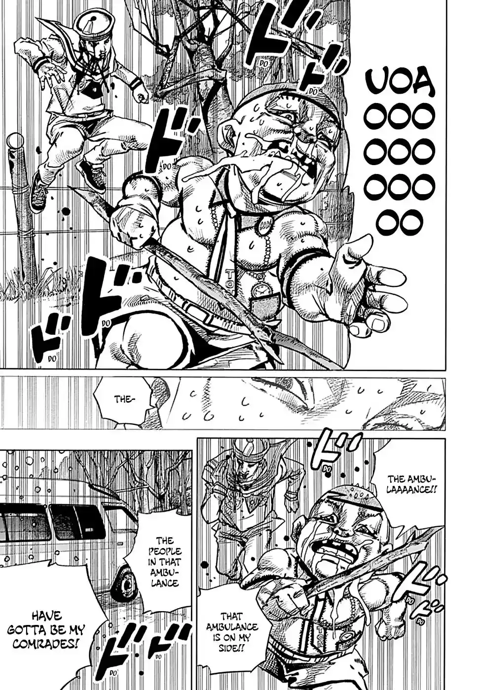 JoJo’s Bizarre Adventure Chapter 923