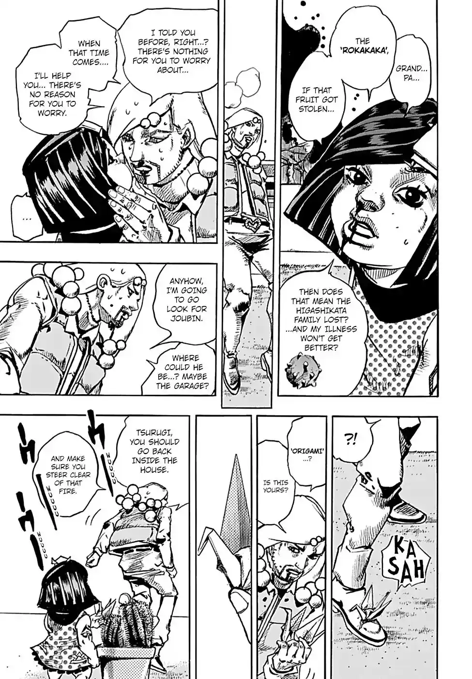 JoJo’s Bizarre Adventure Chapter 923