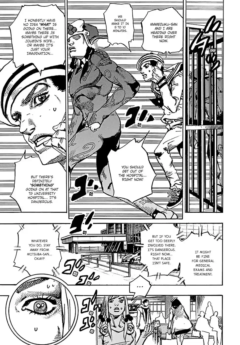 JoJo’s Bizarre Adventure Chapter 925