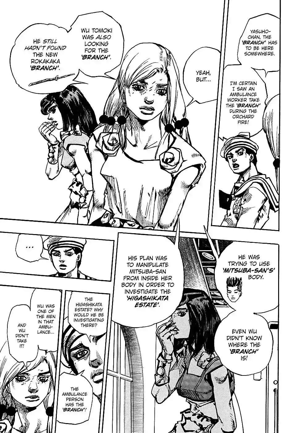 JoJo’s Bizarre Adventure Chapter 929