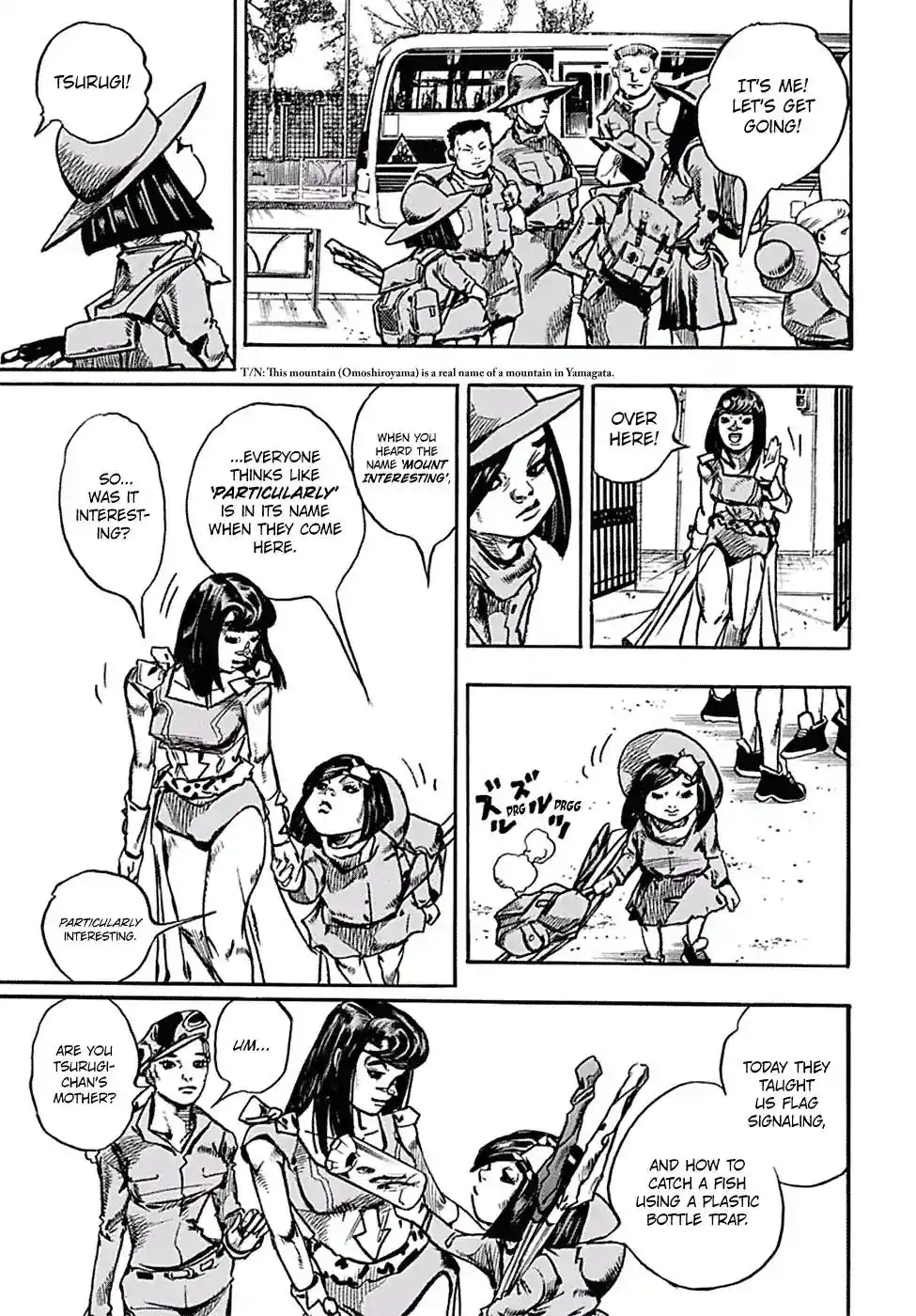 JoJo’s Bizarre Adventure Chapter 930