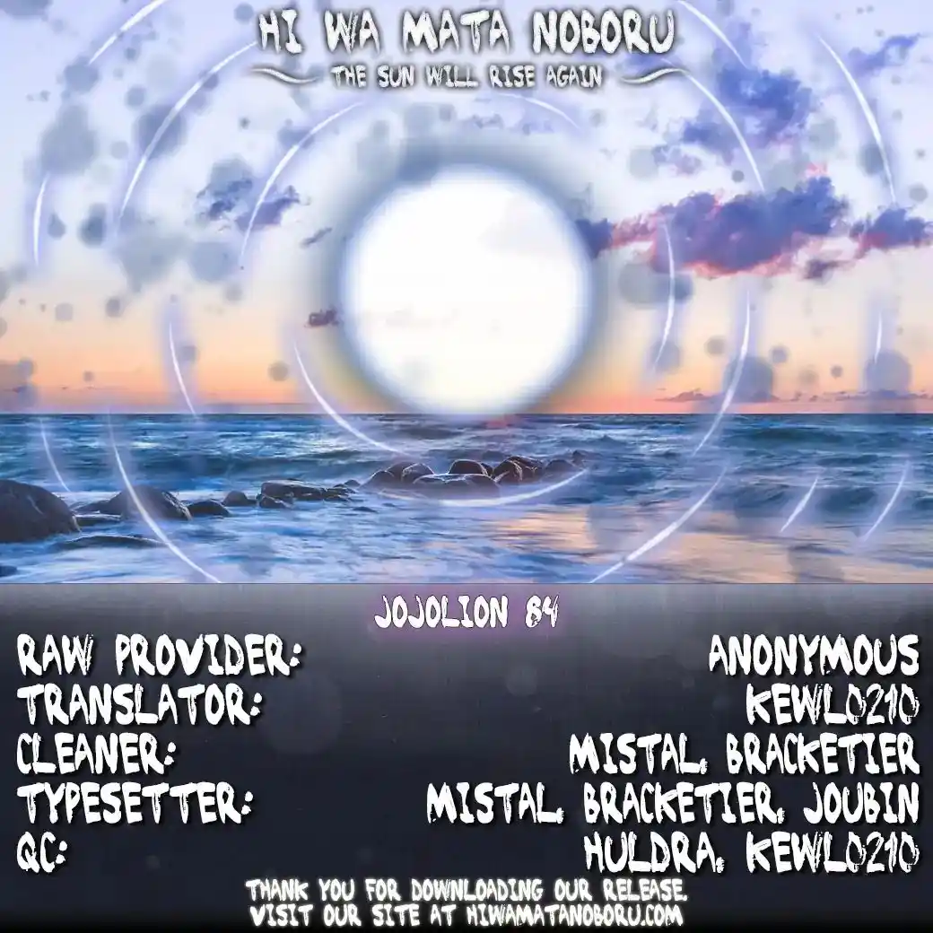 JoJo’s Bizarre Adventure Chapter 931