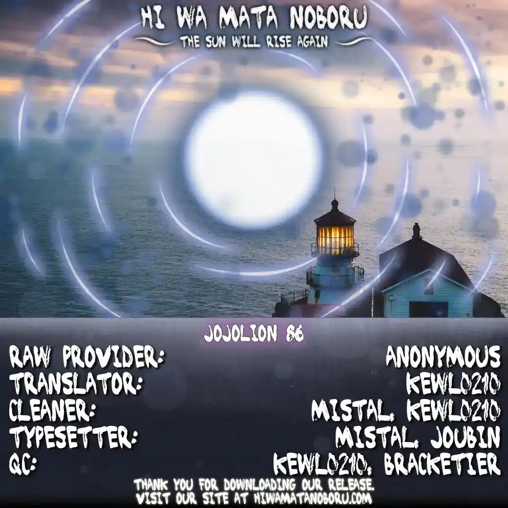 JoJo’s Bizarre Adventure Chapter 933