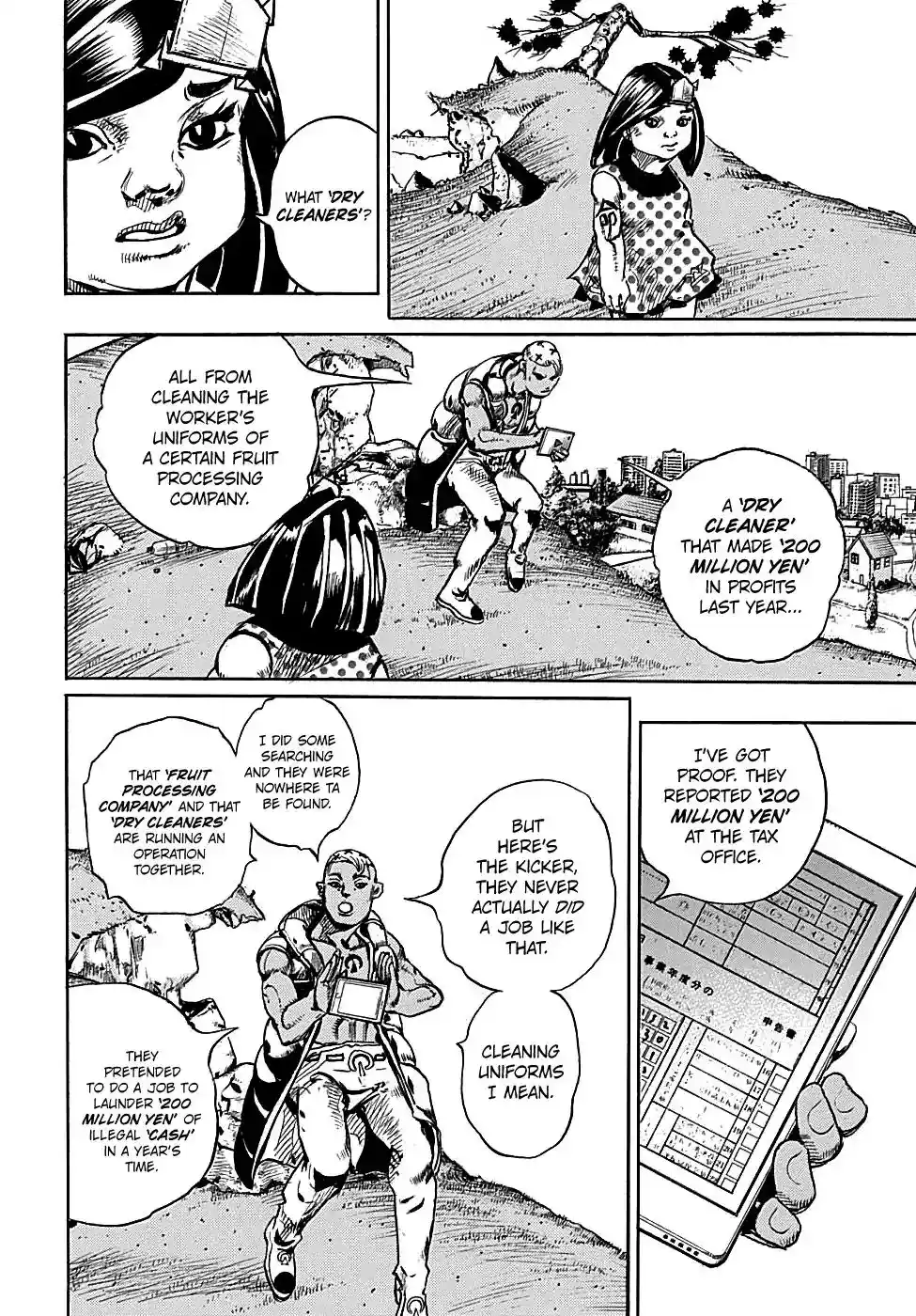 JoJo’s Bizarre Adventure Chapter 934