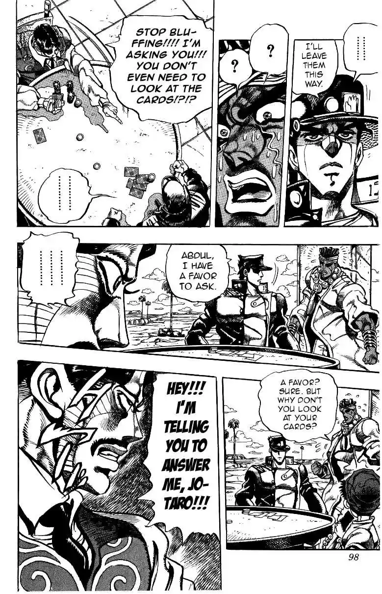 JoJo's Bizarre Adventure Part 3 Stardust Crusaders Vol. 11 Ch. 101