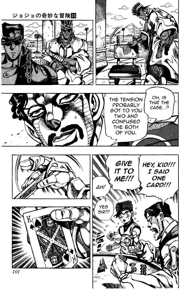JoJo's Bizarre Adventure Part 3 Stardust Crusaders Vol. 11 Ch. 101