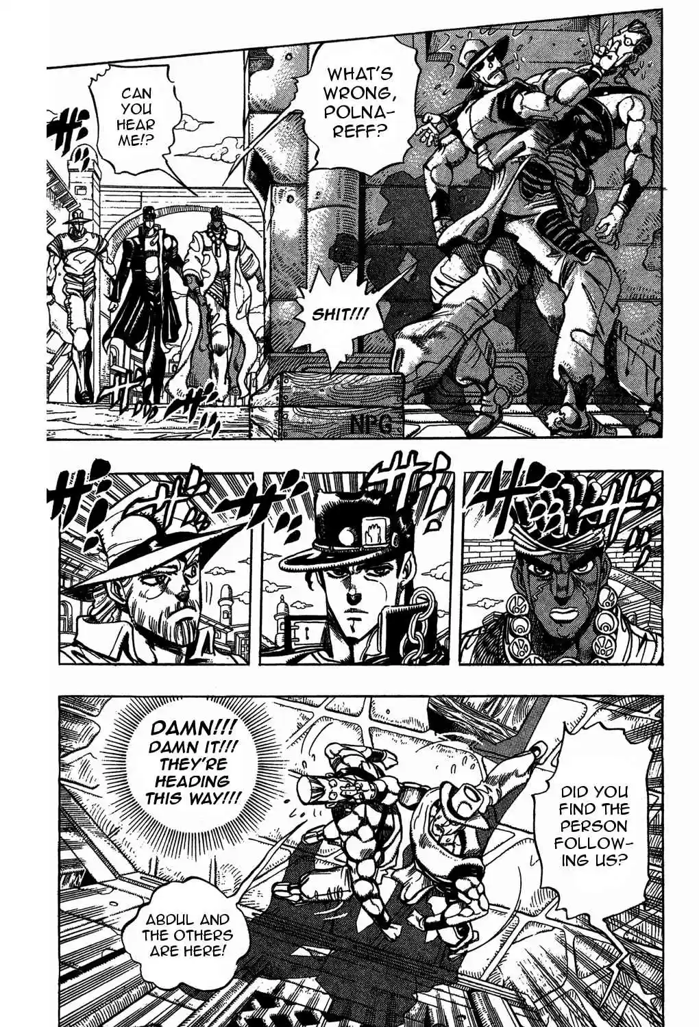 JoJo's Bizarre Adventure Part 3 Stardust Crusaders Vol. 11 Ch. 105