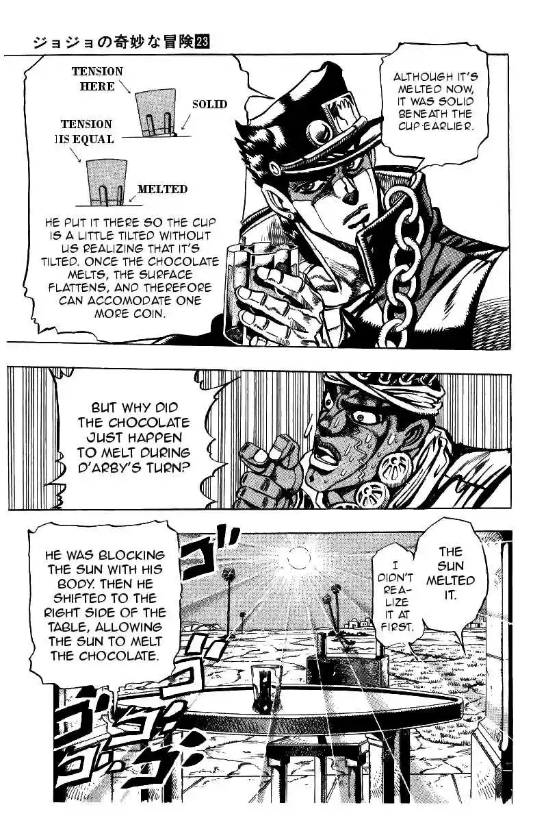 JoJo's Bizarre Adventure Part 3 Stardust Crusaders Vol. 11 Ch. 99
