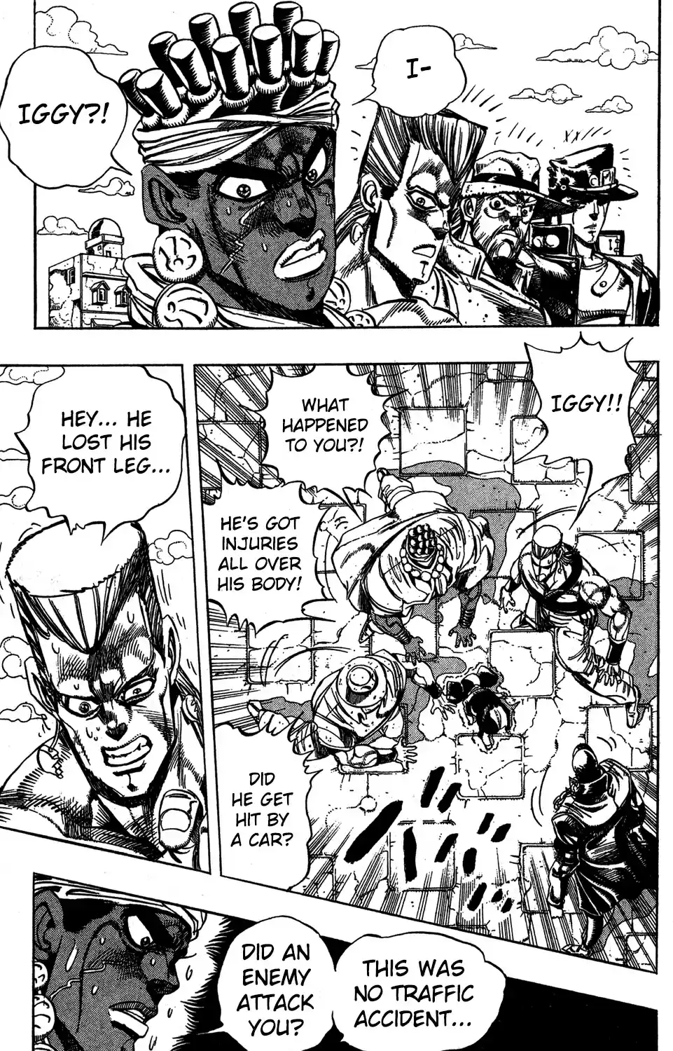 JoJo's Bizarre Adventure Part 3 Stardust Crusaders Vol. 12 Ch. 113