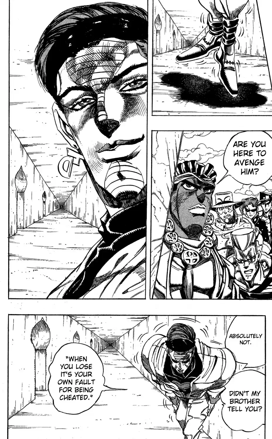 JoJo's Bizarre Adventure Part 3 Stardust Crusaders Vol. 12 Ch. 114