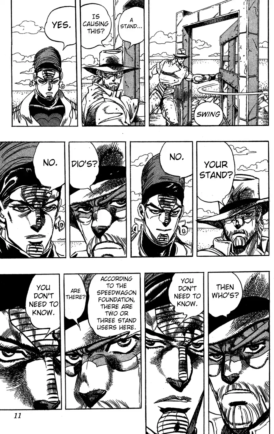 JoJo's Bizarre Adventure Part 3 Stardust Crusaders Vol. 13 Ch. 115