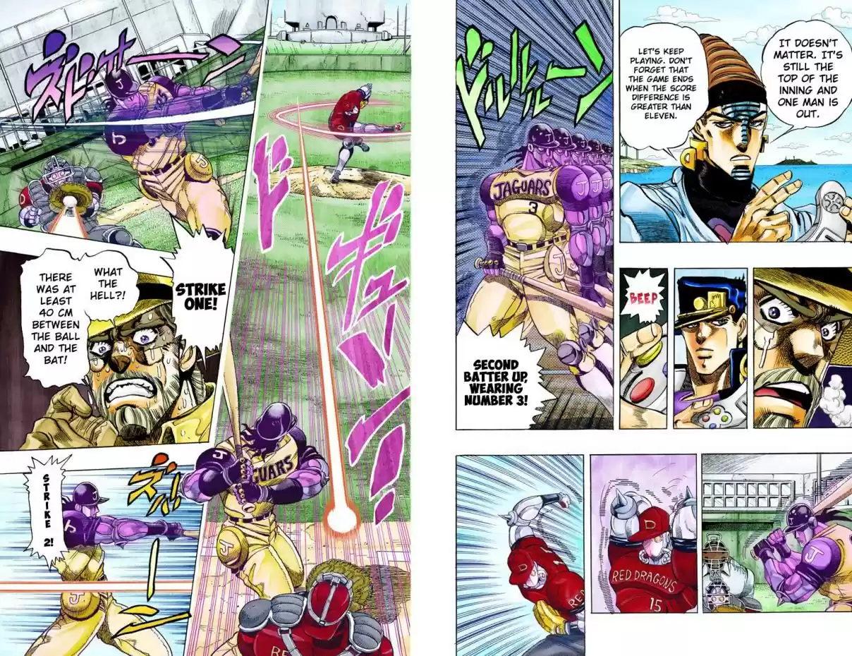 JoJo's Bizarre Adventure Part 3 Stardust Crusaders Vol. 13 Ch. 121 D'arby the Gamer Part 8 (Official Color Scans)