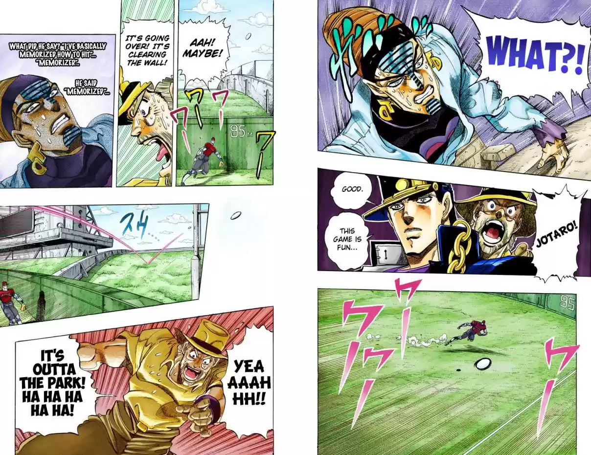 JoJo's Bizarre Adventure Part 3 Stardust Crusaders Vol. 13 Ch. 121 D'arby the Gamer Part 8 (Official Color Scans)