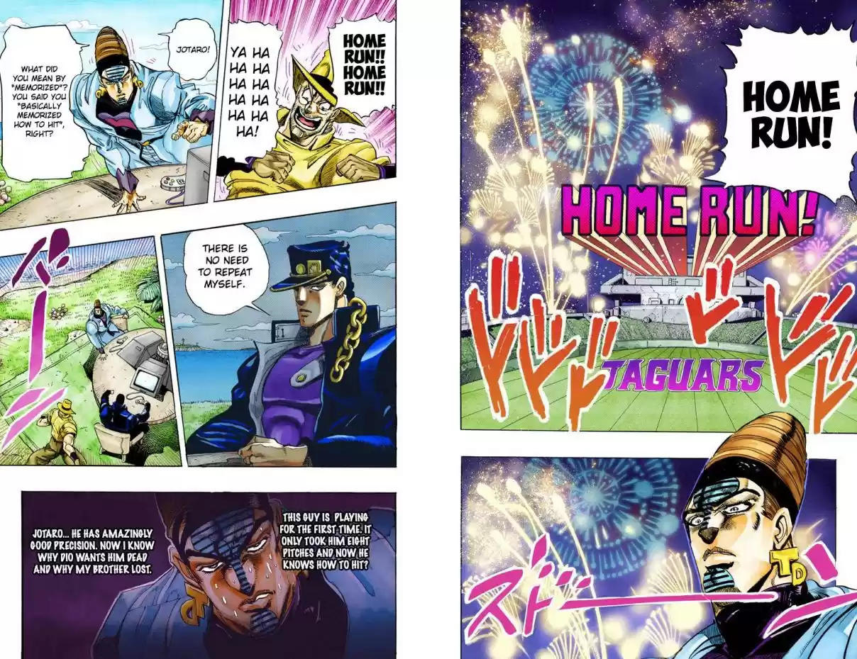 JoJo's Bizarre Adventure Part 3 Stardust Crusaders Vol. 13 Ch. 121 D'arby the Gamer Part 8 (Official Color Scans)