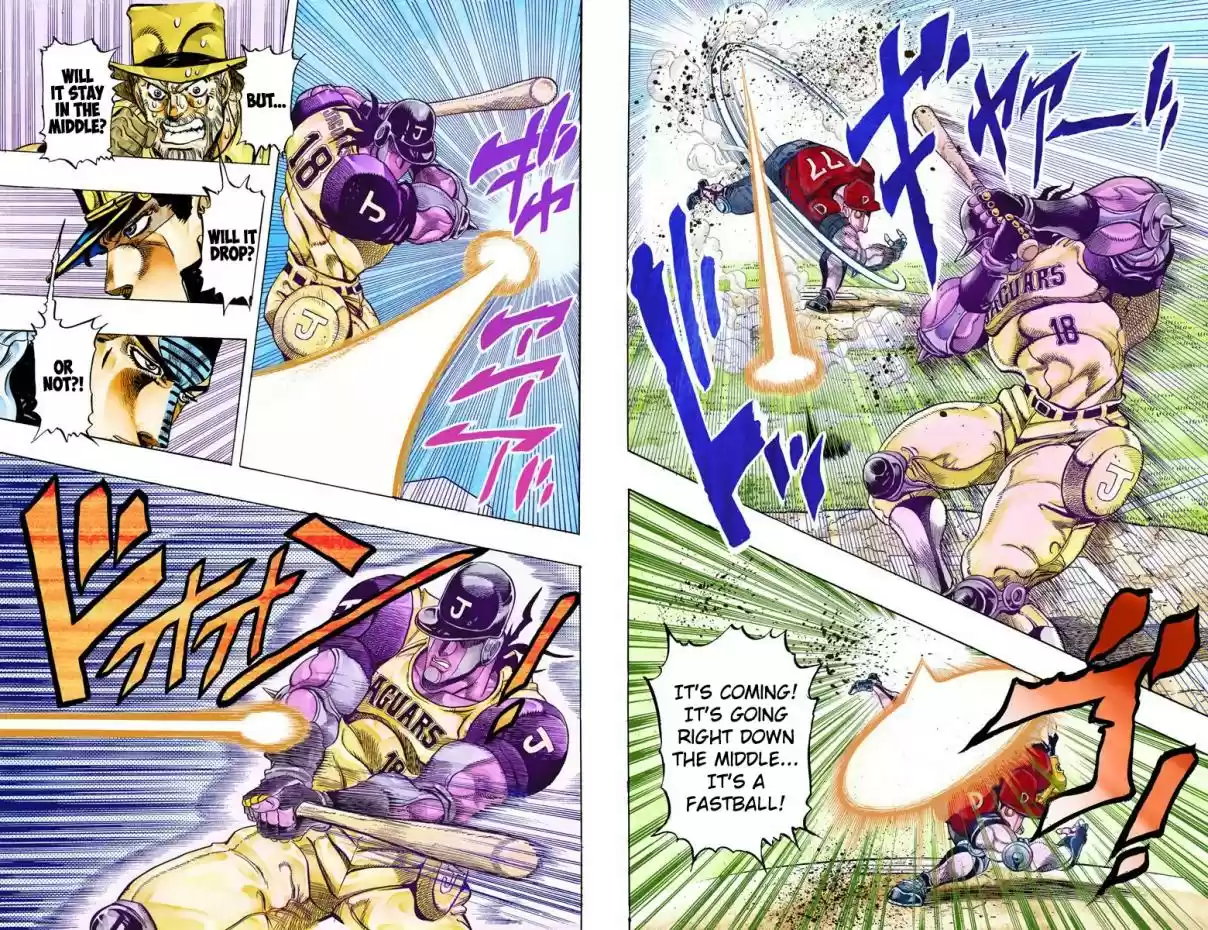 JoJo's Bizarre Adventure Part 3 Stardust Crusaders Vol. 13 Ch. 122 D'arby the Gamer Part 9 (Official Color Scans)