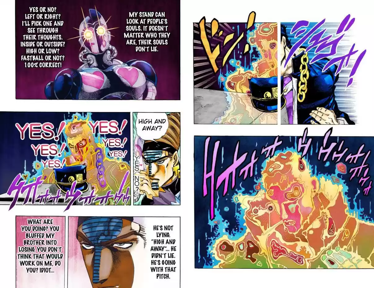 JoJo's Bizarre Adventure Part 3 Stardust Crusaders Vol. 13 Ch. 123 D'arby the Gamer Part 10 (Official Color Scans)