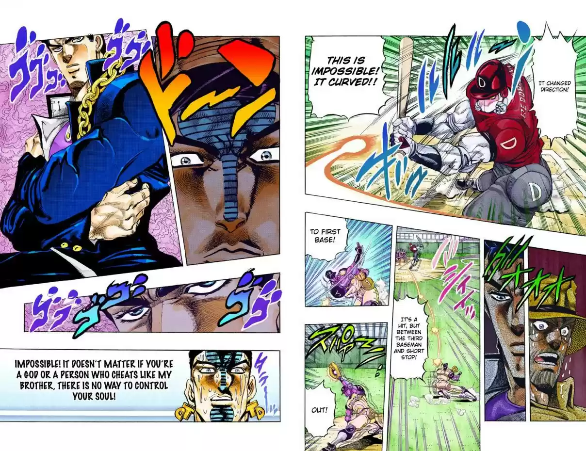 JoJo's Bizarre Adventure Part 3 Stardust Crusaders Vol. 13 Ch. 123 D'arby the Gamer Part 10 (Official Color Scans)