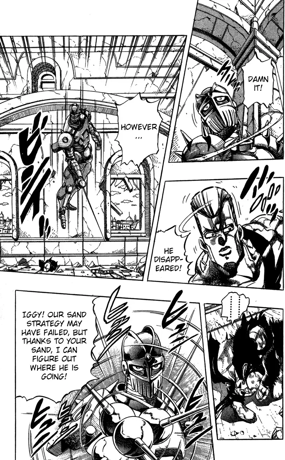 JoJo's Bizarre Adventure Part 3 Stardust Crusaders Vol. 14 Ch. 128
