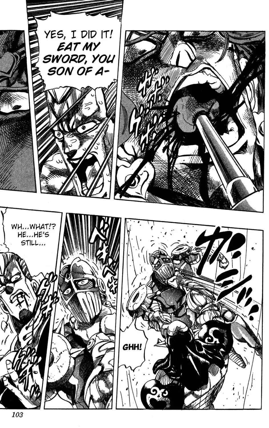 JoJo's Bizarre Adventure Part 3 Stardust Crusaders Vol. 14 Ch. 128